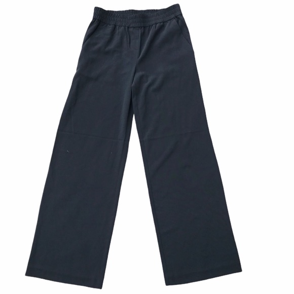 Ann Taylor LOFT Black Wide Leg Trouser Pants - Picture 1 of 3